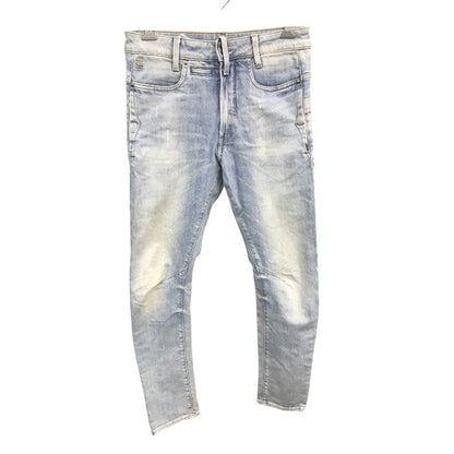 G-STAR RAW 3D SKINNY パンツ メンズ オールシーズン デニム ライトブルー 28サイズ D05385-6997-424 中古 M1