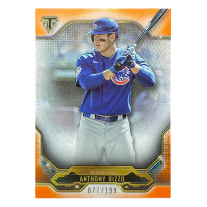 TOPPS MLBカード TRIPLE THREADS ANTHONY RIZZO CHICAGO CUBS /199 #19 中古 IT2