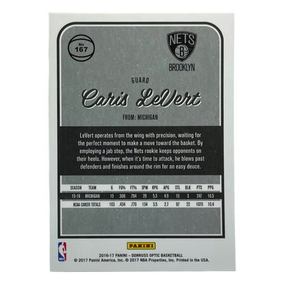 PANINI NBAカード DONRUSS OPTIC CARIS LEVERT NETS #167 中古 IT2