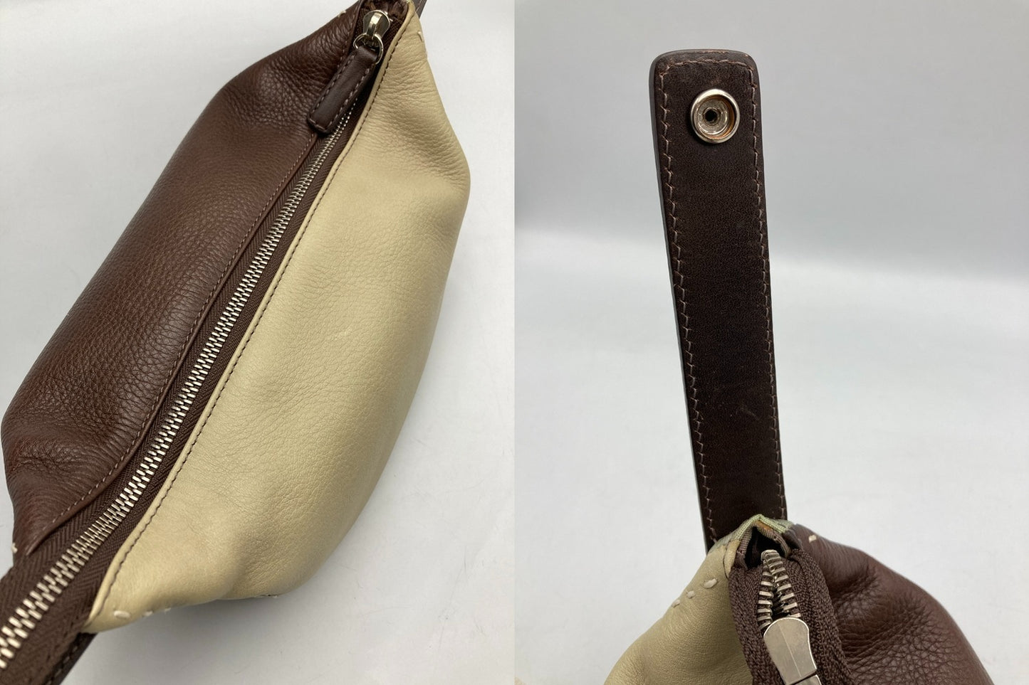 PELLE BORSA ペレボルサ レザー ハンドルバッグ 中古 D4