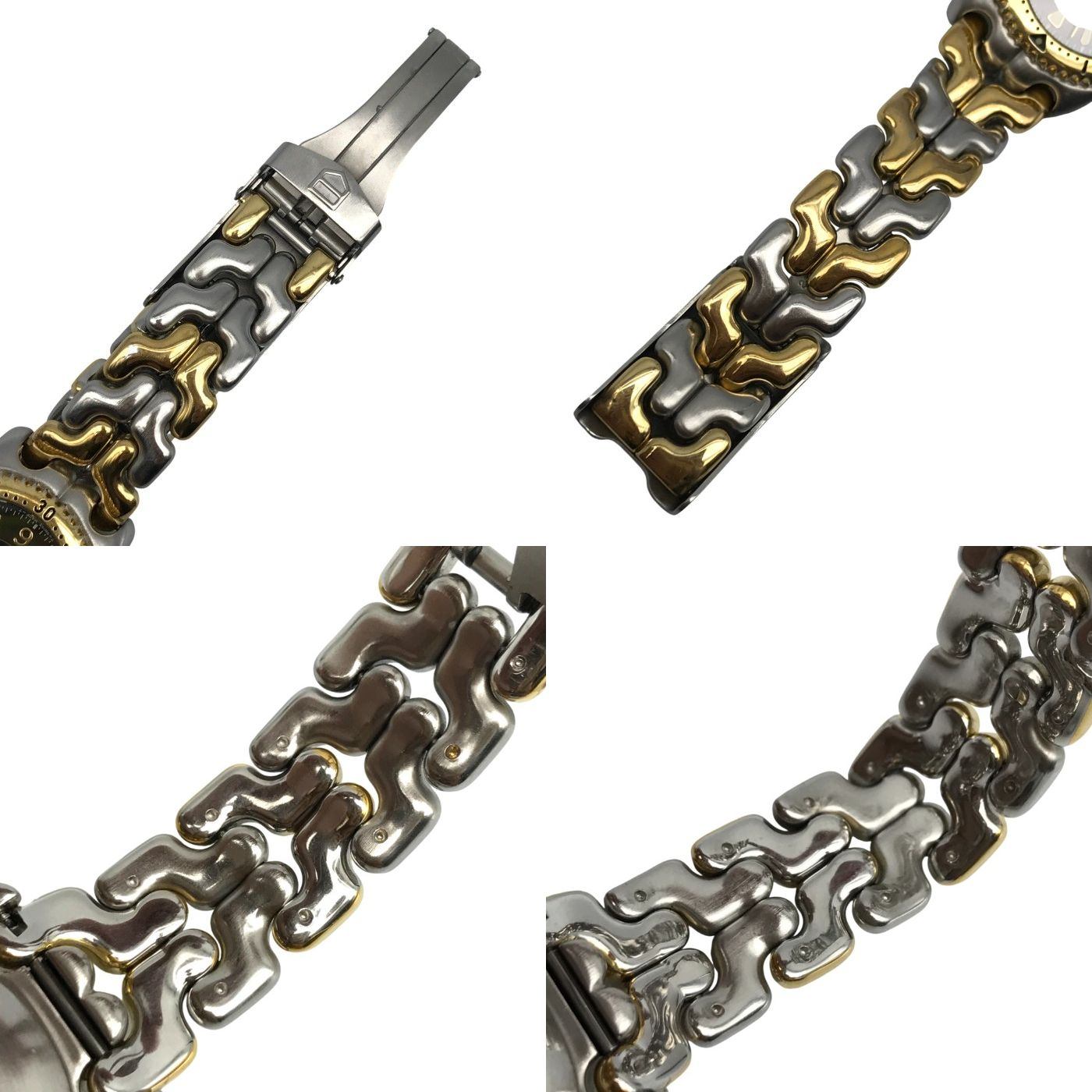 TAG HEUER タグホイヤー セル クロノメーター 腕時計 ユニセックス オートマチック 自動巻き シルバー/ゴールド WG5222-P0 中古 T1