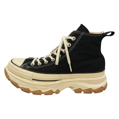 CONVERSE コンバース ALL STAR 100 TREKWAVE HI スニーカー メンズ ハイカット 厚底 オールスター 100周年 ブラック/ホワイト 27cm 1SD036 中古 T1