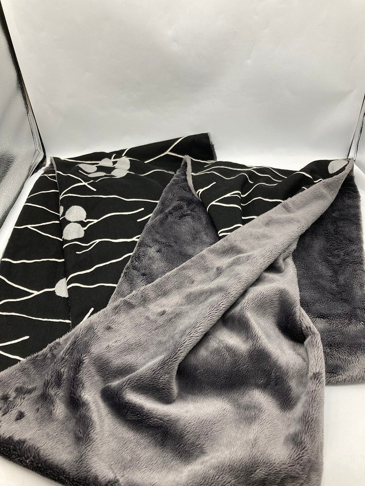 SOU・SOU ソウソウ 梳毛単糸織物 モスリン えりまき 首まき 羊毛100％ 中古 D4