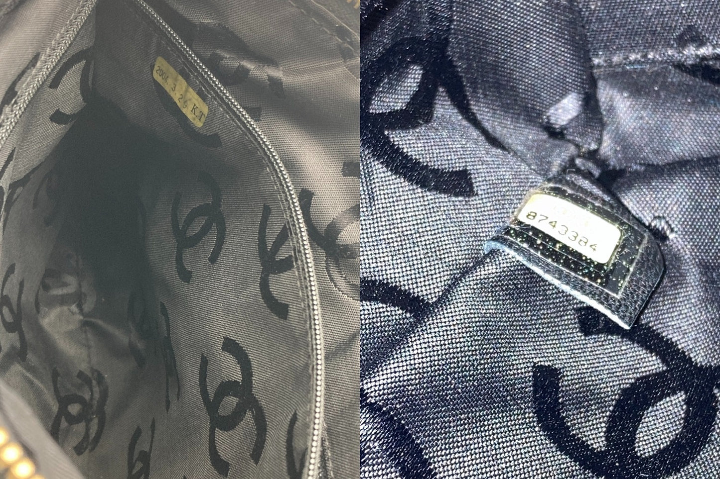 CHANEL シャネル キャビアスキン ココマーク ワンショルダーバッグ 中古 D4
