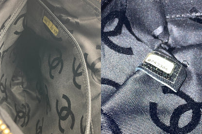 CHANEL シャネル キャビアスキン ココマーク ワンショルダーバッグ 中古 D4