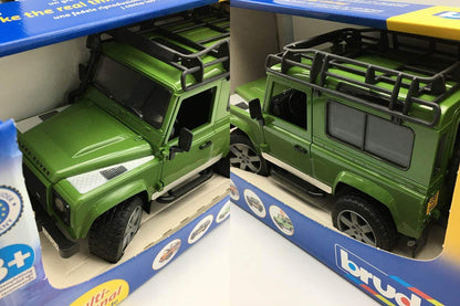 bruder ランドローバー ディフェンダー 1:16 ドイツ製 ブルーダー オフロード クロカン ミニカー 車 中古 R4
