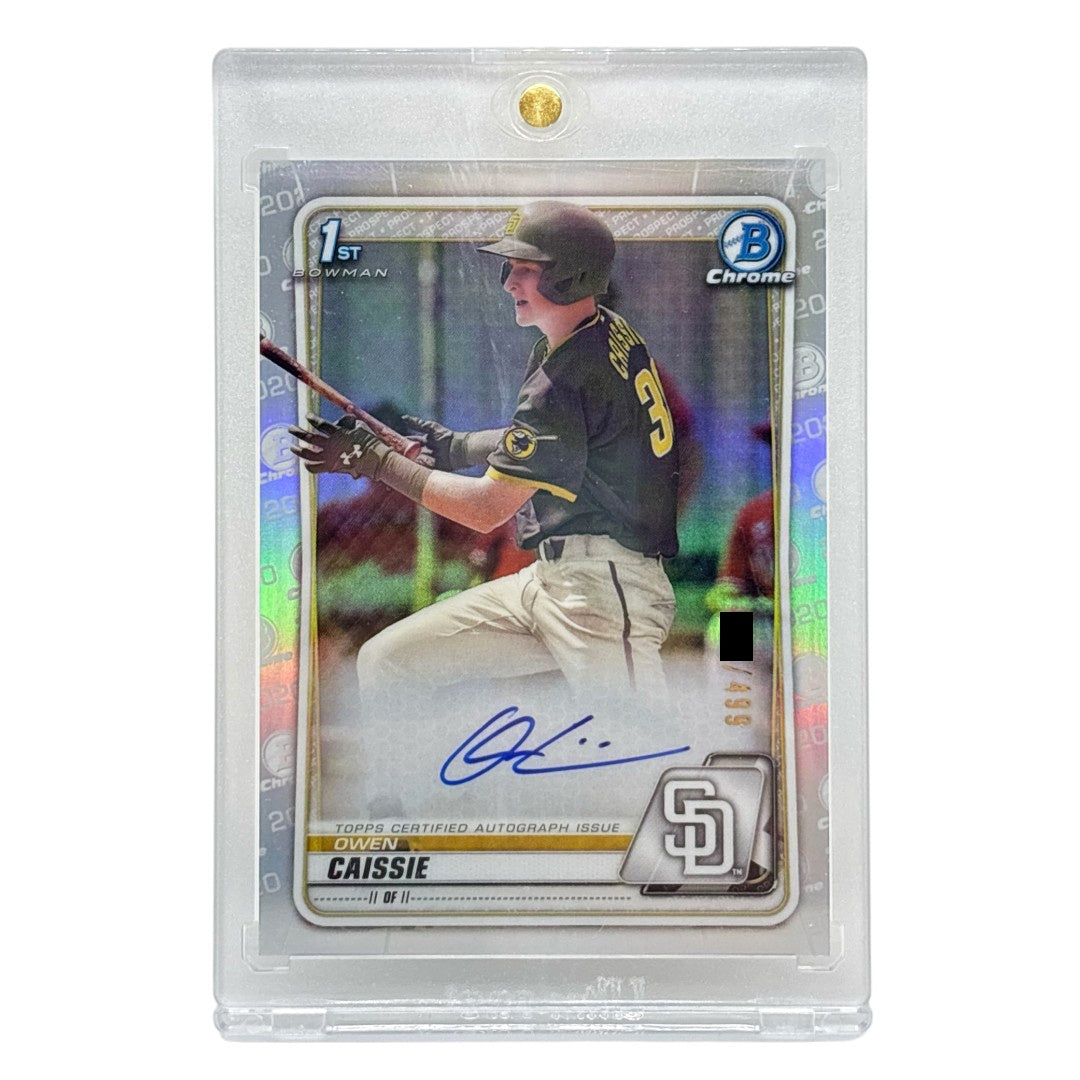 TOPPS MLBカード BOWMAN CHROME 1ST OWEN CAISSIE SAN DIEGO PADRES /499 #CDA-OC 中古 IT1