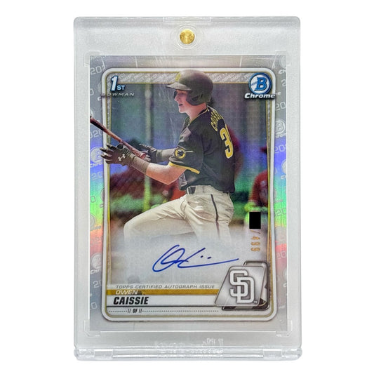 TOPPS MLBカード BOWMAN CHROME 1ST OWEN CAISSIE SAN DIEGO PADRES /499 #CDA-OC 中古 IT1