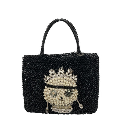 ANTEPRIMA アンテプリマ ワイヤーバッグ ドクロ 中古 D4