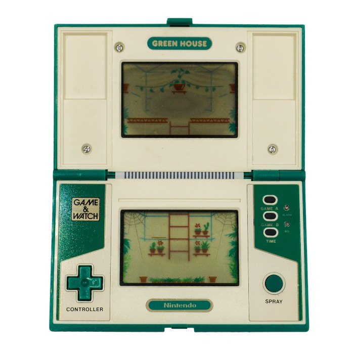 任天堂 ゲーム&ウオッチ グリーンハウス GREEN HOUSE GAME&WATCH 中古 a1