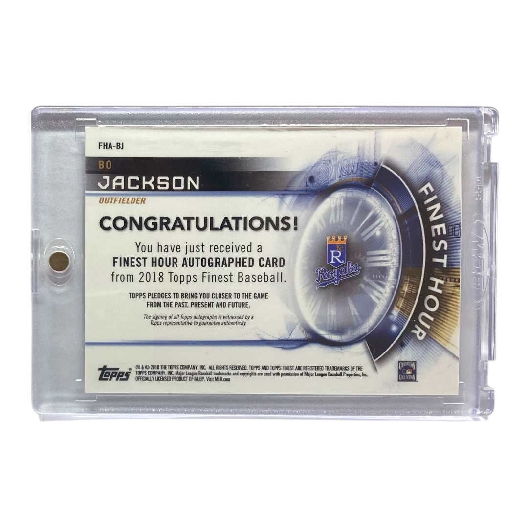 TOPPS MLBカード FINEST BO JACKSON KANSAS CITY ROYALS /25 #FHA-BJ 中古 IT2