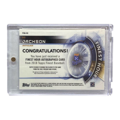 TOPPS MLBカード FINEST BO JACKSON KANSAS CITY ROYALS /25 #FHA-BJ 中古 IT2
