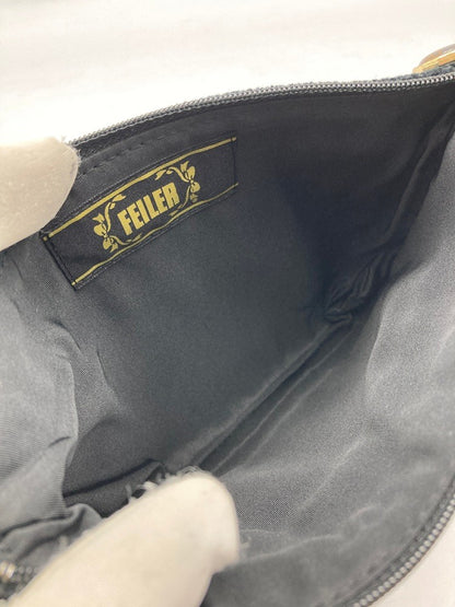 FEILER フェイラー シュニール織 花柄 ポーチ 中古 D4