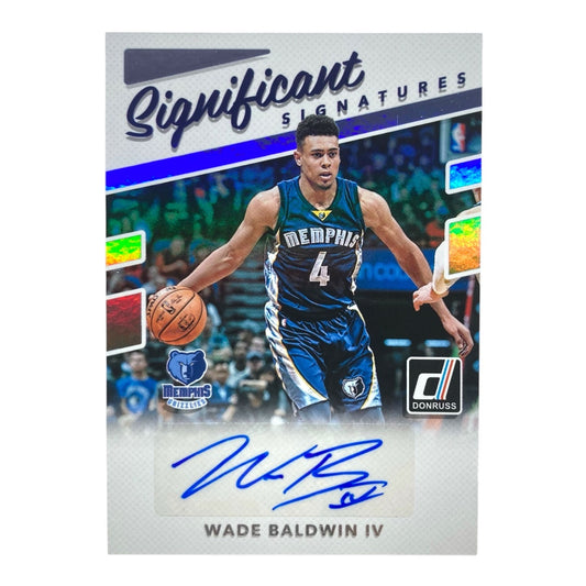 PANINI NBAカード DONRUSS WADE BALDWIN IV GRIZZLIES #SS-WB 中古 IT2