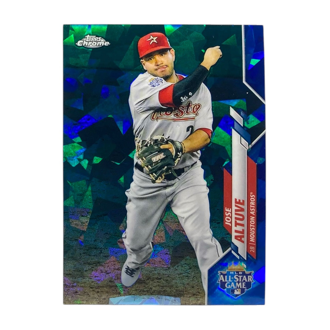 TOPPS MLBカード CHROME JOSE ALTUVE HOUSTON ASTROS #U-277 中古 IT2