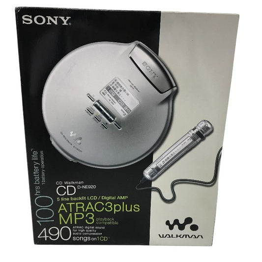 SONY(ソニー) CD WALKMAN ウォークマン ブルー D-NE920 中古 Y1