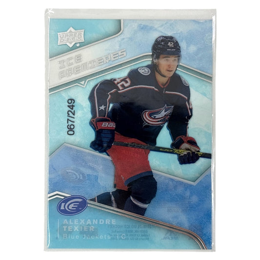 UPPER DECK NHLカード ICE ALEXANDRE TEXIER BLUE JACKETS /249 #118 中古 IT1