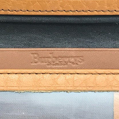 Burberrys バーバリー パスケース ユニセックス レザー 定期入れ カードケース ブラウン 中古 T1