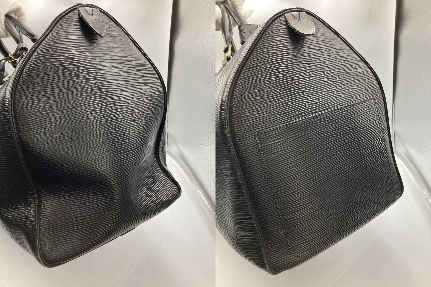 LOUIS VUITTON ルイヴィトン エピ キーポル50 M42962 ノワール 中古 D4