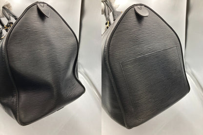 LOUIS VUITTON ルイヴィトン エピ キーポル50 M42962 ノワール 中古 D4