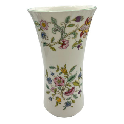 MINTON ミントン ハドンホール フラワーベース 花瓶 花柄 インテリア 洋置物 中古 W４
