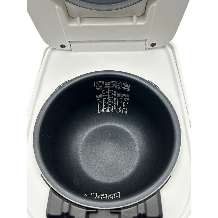 IRIS OHYAMA アイリスオーヤマ 5.5合 圧力IH ジャー炊飯器 RC-PD50-W キッチン家電 ホワイト 銘柄炊き 中古 W４