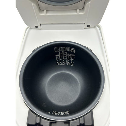 IRIS OHYAMA アイリスオーヤマ 5.5合 圧力IH ジャー炊飯器 RC-PD50-W キッチン家電 ホワイト 銘柄炊き 中古 W４