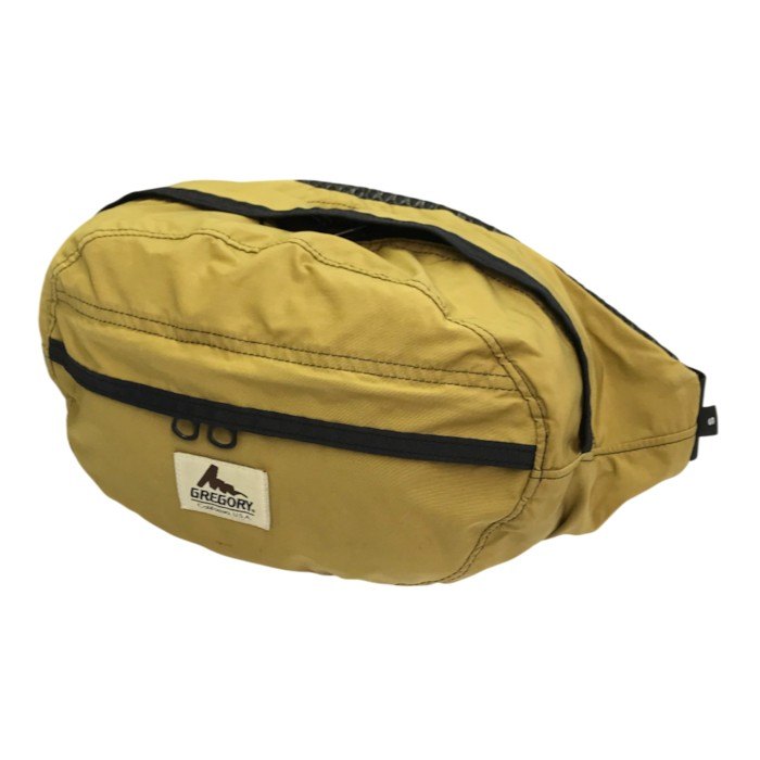 GREGORY × SIERRA DESIGNS グレゴリー/シエラデザイン テールメイトS ショルダーバッグ ユニセックス ウエストバッグ ボディーバッグ 60/40クロス USA製 ベージュ系 中古 T1