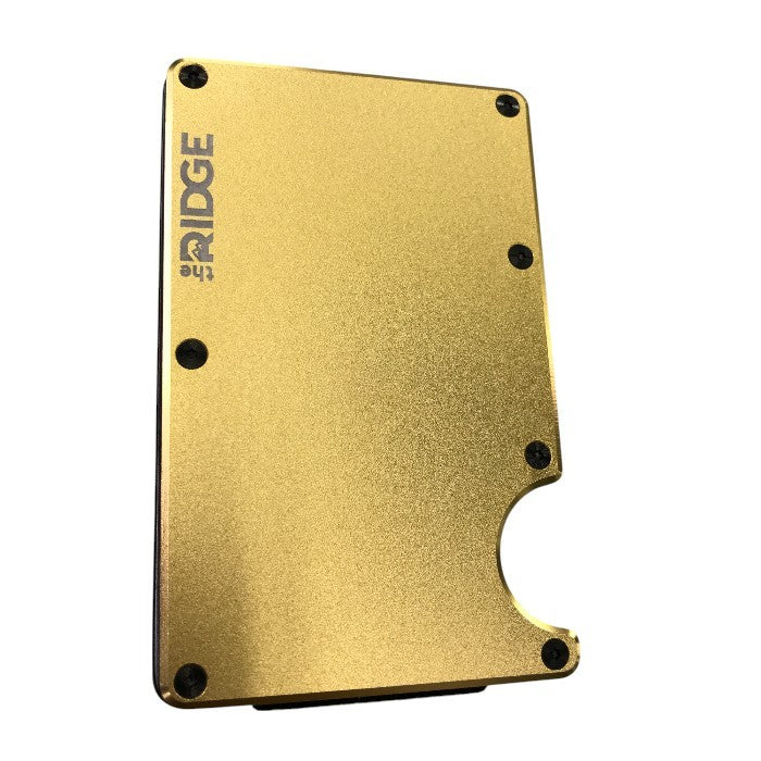 THE RIDGE ザリッジ マネークリップ ゴールド 中古 Y1