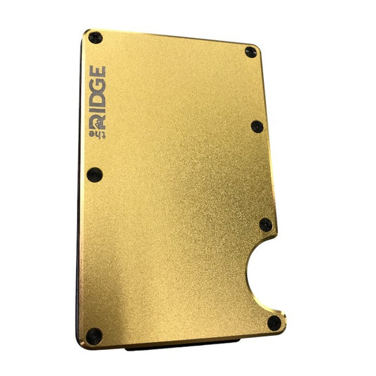 THE RIDGE ザリッジ マネークリップ ゴールド 中古 Y1