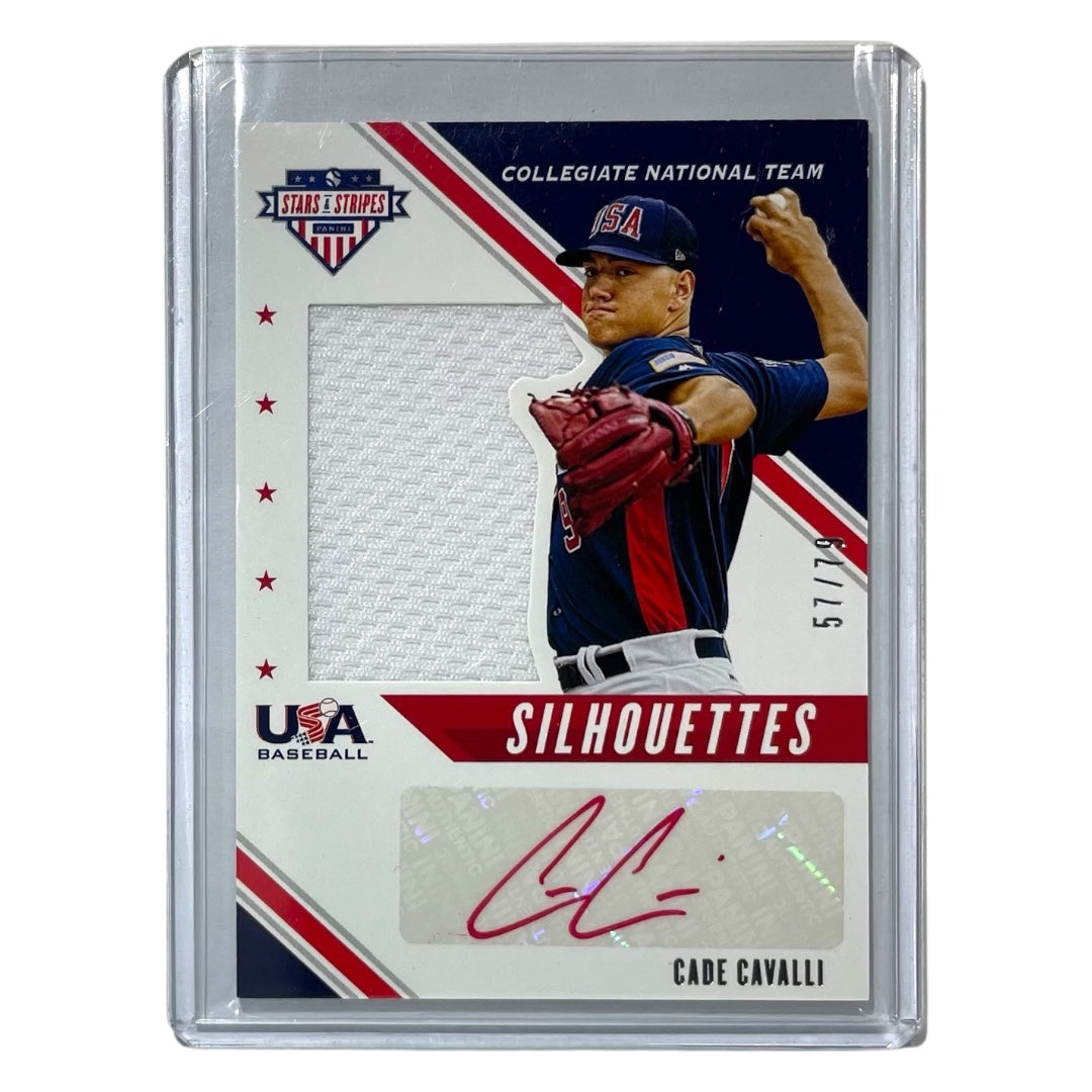 PANINI MLBカード USA BASEBALL STARS & STRIPES CADE CAVALLI /79 #USJ-CI 中古 IT2