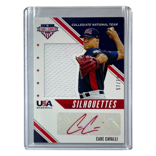 PANINI MLBカード USA BASEBALL STARS & STRIPES CADE CAVALLI /79 #USJ-CI 中古 IT2