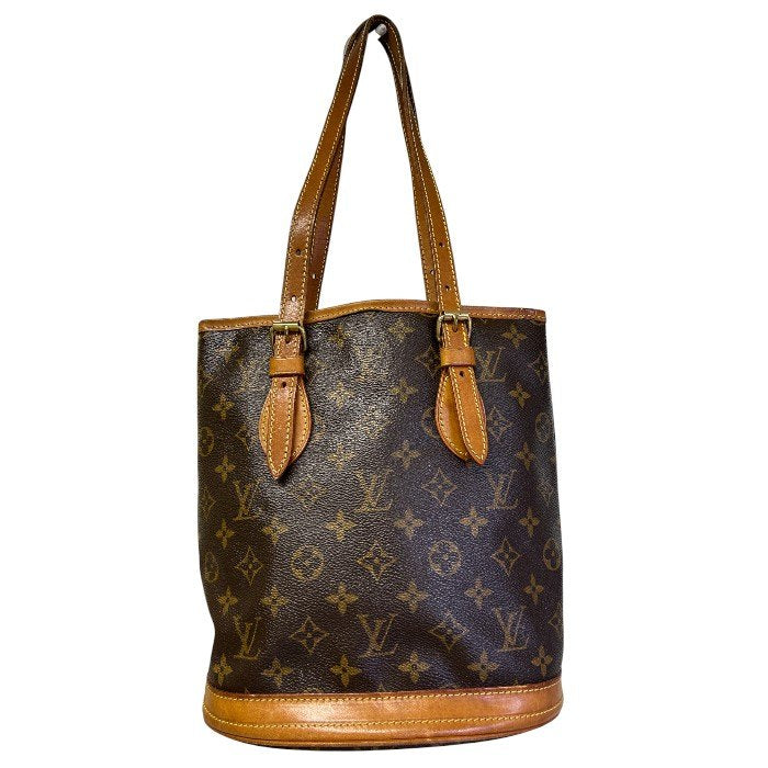 LOUIS VUITTON ルイヴィトン バケットPM モノグラム M42238 トートバッグ ブランド レディース おしゃれ 中古 W1