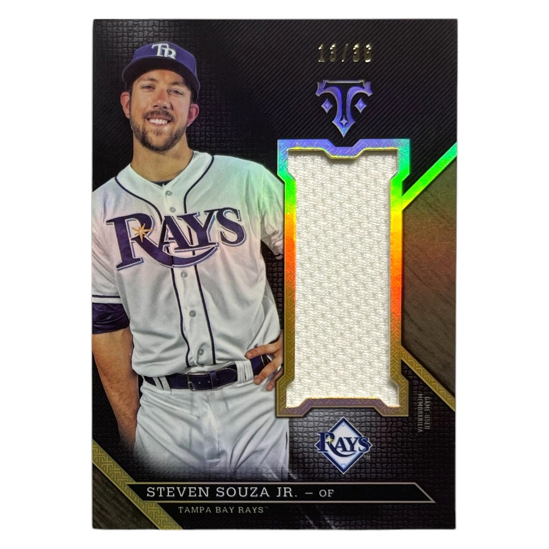 TOPPS MLBカード TRIPLE THREADS STEVEN SOUZA JR. TAMPA BAY RAYS /36 #UJR-SSO 中古 IT2