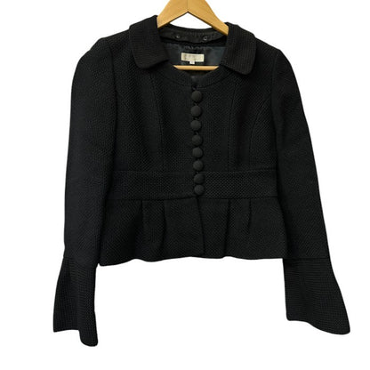 TO BE CHIC トゥービーシック ジャケット 40 レディース アウター 秋 冬 フォーマル ブラック 中古 W４