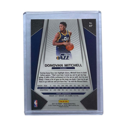 PANINI NBAカード PRIZM DONOVAN MITCHELL UTAH JAZZ #117 中古 IT2