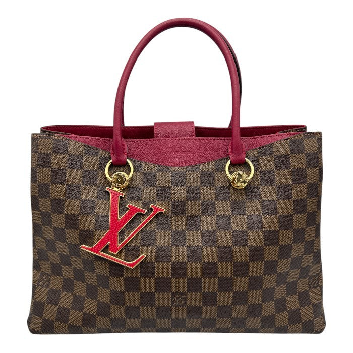 LOUIS VUITTON ルイヴィトン LVリバーサイド 2WAY ハンドバッグ ダミエ N40052 鞄 ブランド レディース お出かけ 通勤 中古 W４