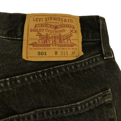 Levi's リーバイス 501 USA製 501-0660 W31 L30 パンツ デニム ジーンズ ボトムス メンズ 中古 W1
