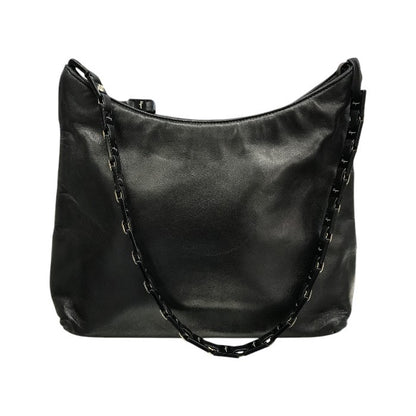 Salvatore Ferragamo サルヴァトーレ フェラガモ ショルダーバッグ レディース ヴァラ チェーンショルダー ブラック P21 8801 中古 T1