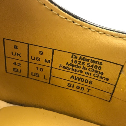 Dr.Martens ドクターマーチン 3Eye Steel Toe Shoe 3ホールシューズ メンズ レザー スチールトゥ レースアップ ブラック UK8/27cm 1925 5400 中古 T1