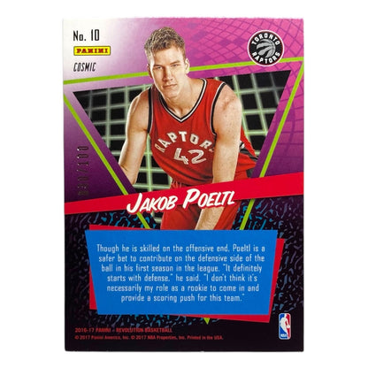 PANINI NBAカード REVOLUTION JАКОB POELTL TORONTO RAPTORS /100 #10 中古 IT2