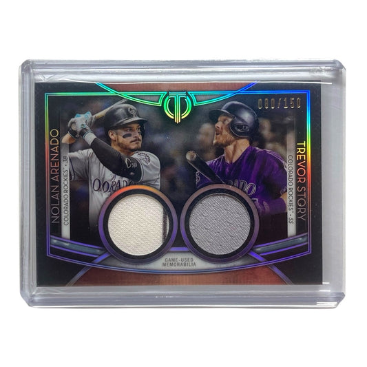 TOPPS MLBカード TRIBUTE NOLAN ARENADO TREVOR STORY ROCKIES 080/150 #DR-AS 中古 IT2