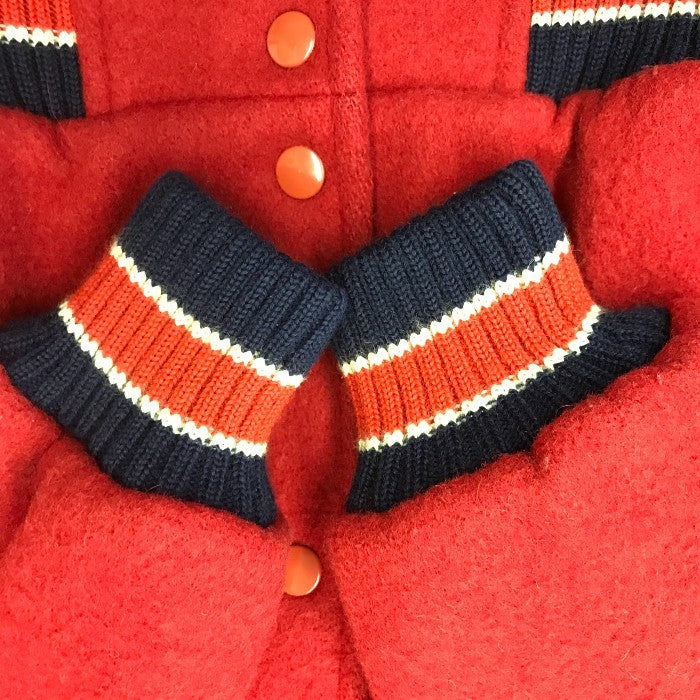 インディアンス INDIANS スタジャン L MLB 野球 アウター ジャケット メンズ 秋 冬 中古 W1