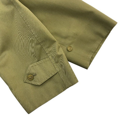 Buberrys バーバリー ステンカラーコート メンズ 秋冬 チェック柄 裏地/ライナー ヴィンテージ カーキ 170サイズ 中古 T1