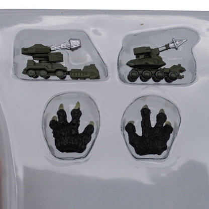 BANDAI S.H.MonsterArts ゴジラ (1995) 初回限定特典「東宝特撮メカ2種」付き 中古 a1