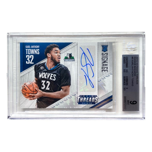 PANINI NBAカード THREADS KARL-ANTHONY TOWNS TIMBERWOLVES #SR-KT 中古 IT2