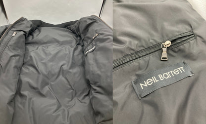 NEIL BARRETT ニールバレット PO ジップアップ 中綿ジャケット BSP22A16 サイズXS メンズ 中古 D4