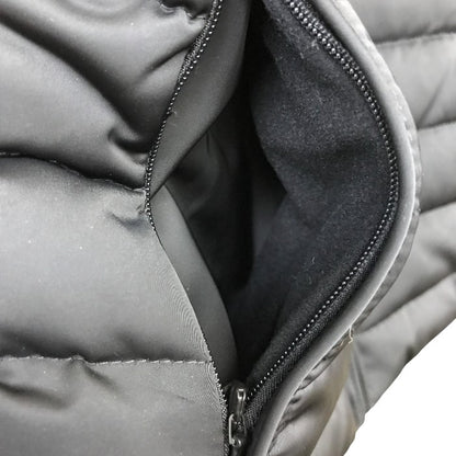 HUNTER ハンター ダウンジャケット レディース 冬 ファー ブラック XSサイズ 中古 N1