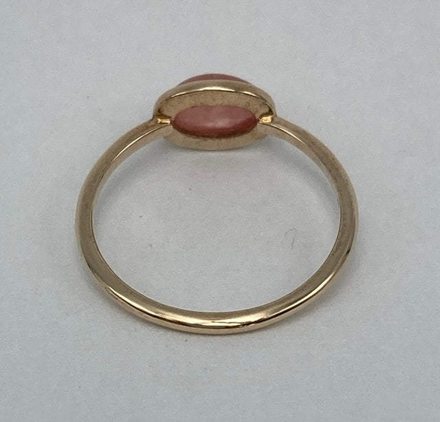 COCOSHNIK ココシュニック K10 ロードクロサイト オーバルカボション リング 10号 中古 D4