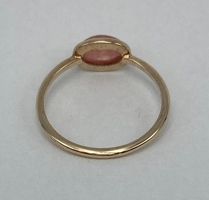 COCOSHNIK ココシュニック K10 ロードクロサイト オーバルカボション リング 10号 中古 D4